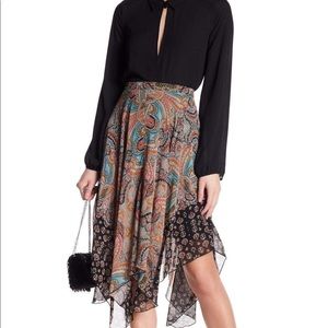 Eva Franco Jazmin Paisley Skirt sz 12